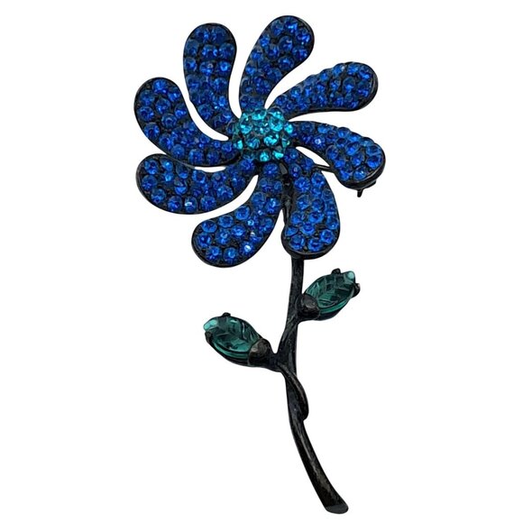 Vintage Rhinestone Brooch Lot of 8 Weiss Coro Parklane Costume Jewelry - Picture 2 of 16